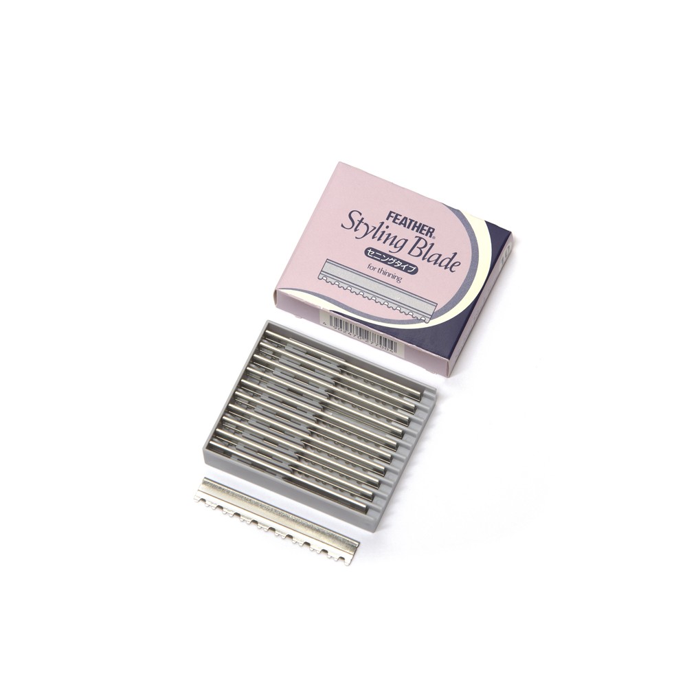 CAJA DE 10 CUCHILLAS FEATHER STYLING RAZOR