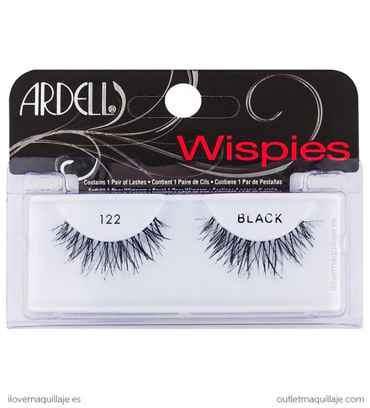 ARDELL PESTAÑA WISPIES 122 NEGRAS CON ADHESIVO