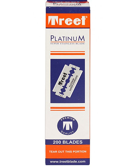 CUCHILLAS TREET PLATINUM 200 UND.