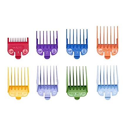 SET 8 PEINES COMPATIBLES MAQUINA WAHL