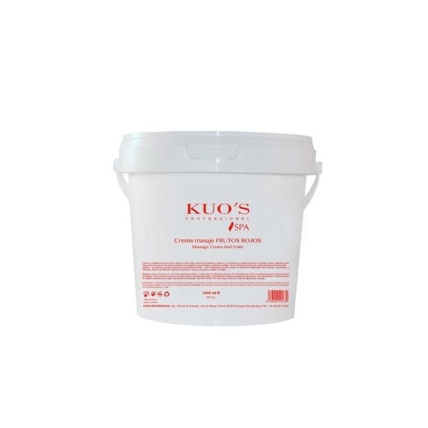 CREMA MASAJE FRUTOS ROJOS KUOS 1000gr