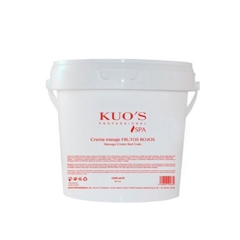 CREMA MASAJE FRUTOS ROJOS KUOS 1000gr