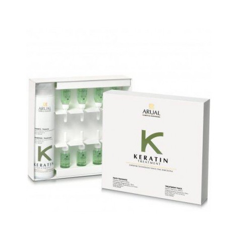 PACK CHAMPU KERATINA 250ml + 8 AMPOLLAS 10ml