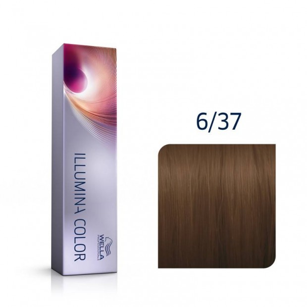 TINTE WELLA ILUMINA COLOR 6/37