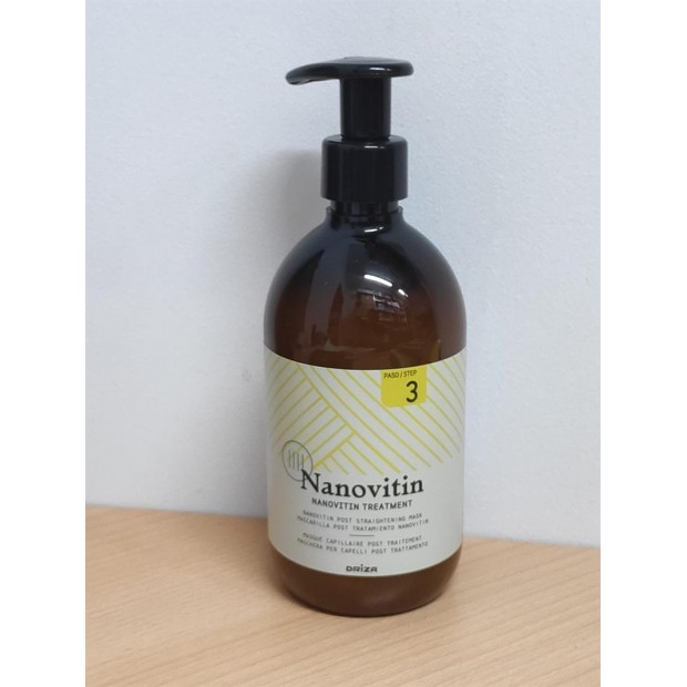 NANOVITIN KERATIN 3 POST TRATAMIENTO MASK 500ml