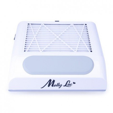 MOLLY LAC ASPIRADOR PROFESIONAL POLVO UÑAS BLANCO 80W