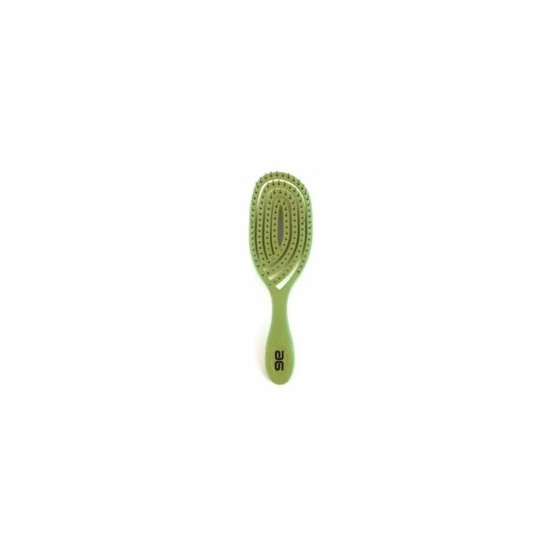 CEPILLO ECO BIODEGRADABLE OVAL VERDE