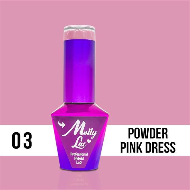 MOLLY GLAMOUR WOMEN 03 POWDER PINK DRESS 10ml