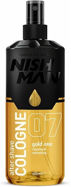NISHMAN AFTER SHAVER COLONIA 07 GOLD ONE 400ml