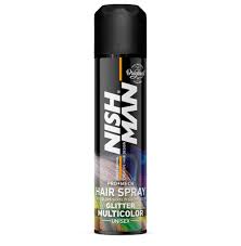 NISHMAN GLITTER HAIR SPRAY MULTICOLOR 150ml