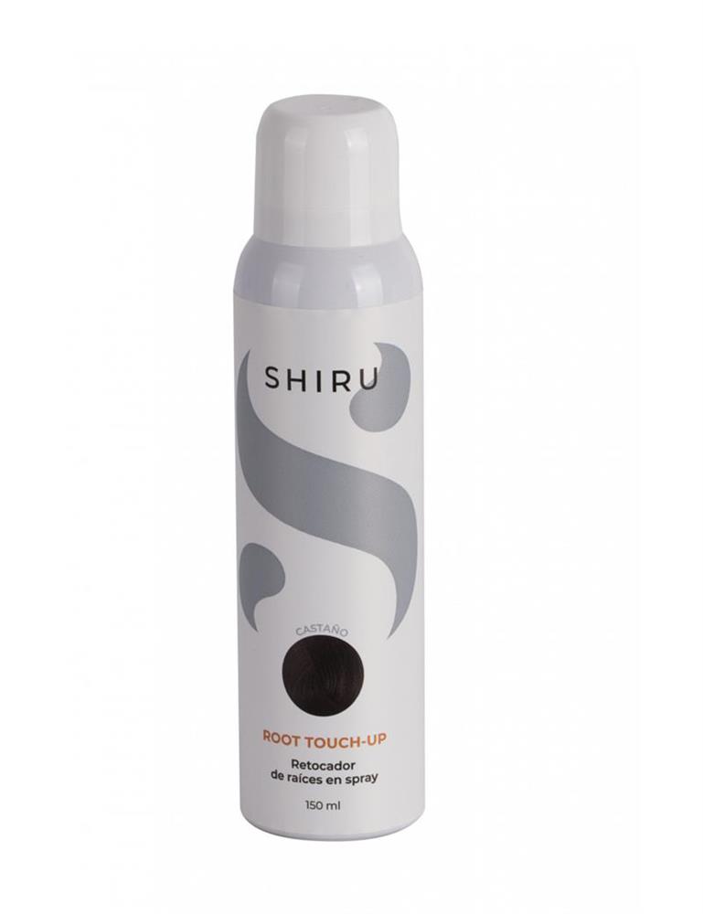 SPRAY RETOCADOR RAICES SHIRU CASTAÑO OSCURO 150ml