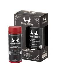 BLACK CROWS POLVO VOLUMINIZADOR ESTRA FUERTE 20GR.
