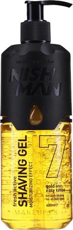 NISHMAN SHAVING GEL GOLD ONE Nº7 400ml