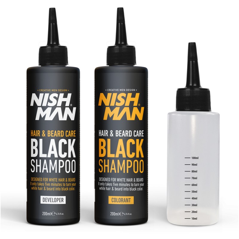 NISHMAN BLACK SHAMPOO COLOR SEMI-PERMANENTE 200ml