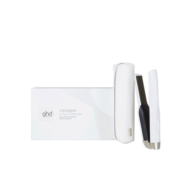 PLANCHA GHD UNPLUGGED BLANCA