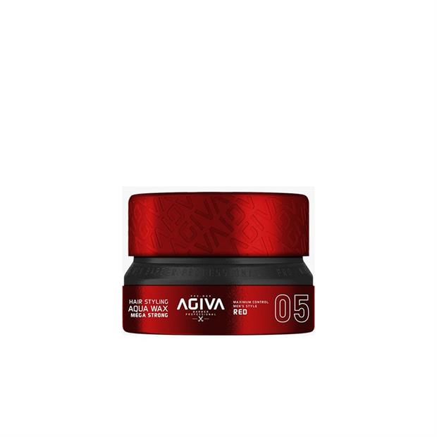 AGIVA HAIR STYLING AQUA WAX MEGA STRONG RED 05 155ML NUEVO FORMATO