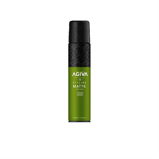 AGIVA STYLING MATTE HAIR SPRAY STRONG GREEN 400ML