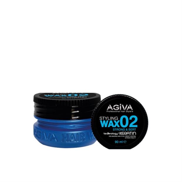 AGIVA HAIR STYLING WAX 02 STRONG TURQUOISE 90ML