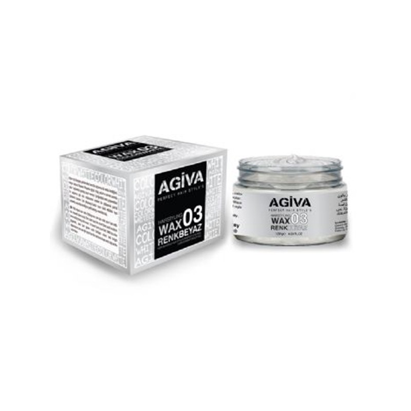 AGIVA HAIRPIGMENT WAX 03 COLOR WHITE 120G