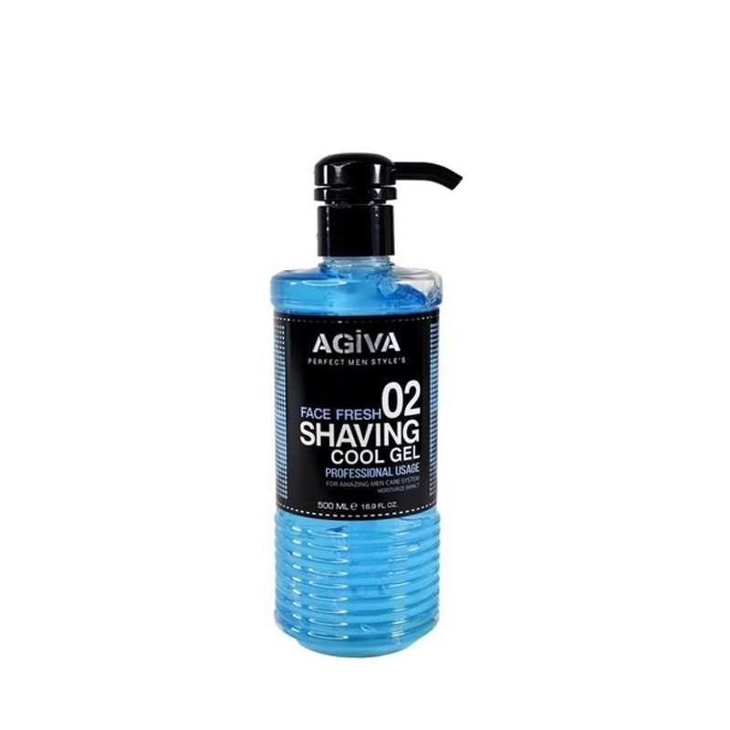 AGIVA SHAVING GEL 500 ML COOL