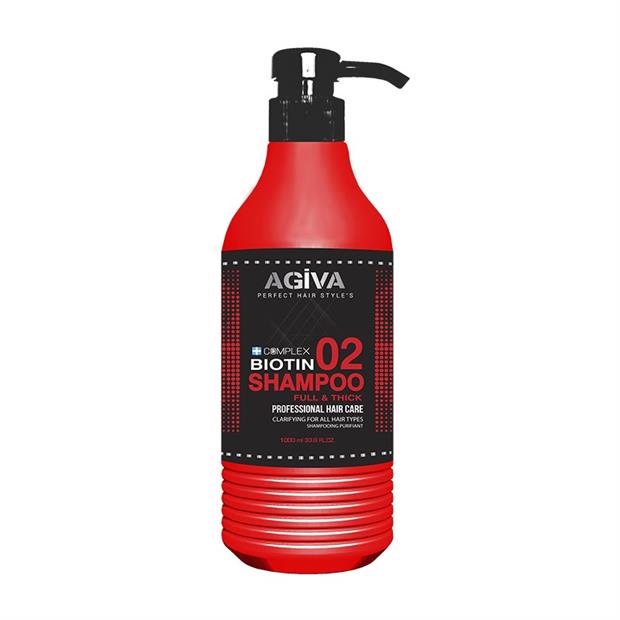 AGIVA HAIR SHAMPOO 1000 ML BIOTIN COMPLEX