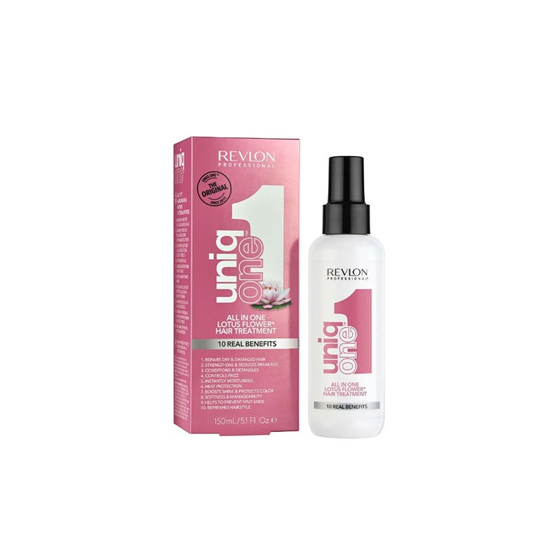 UNIQ ONE ALL IN ONE LOTUS HAIR TREATMENT 150ML NUEVO FORMATO