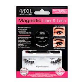 ARDELL KIT PESTAÑAS MAGNETICAS Y LINER -ACCENT 002