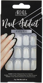 ARDELL NAIL ADDICT NATURAL OVAL