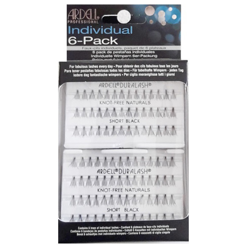 ARDELL PESTAÑAS GRUPO S/NUDO 6 PACK NATURAL SHORT