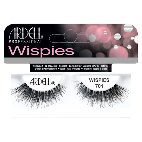 ARDELL PESTAÑAS WISPIES 701 NEGRAS - CON ADHESIVO