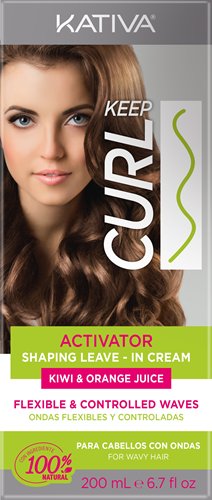 KATIVA KEEP CURL ACTIVATOR LEAVE IN CREAM X 200 ML