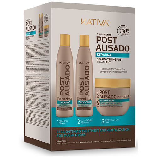 KATIVA KIT POST ALISADO X 3 UDS