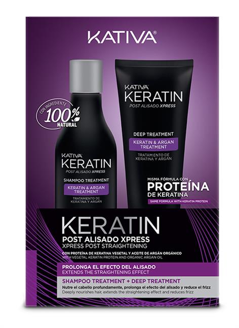 KATIVA KERATIN KIT POST ALISADO XPRESS