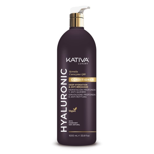 KATIVA HYALURONIC KERATINA Q10 ACONDICIONADOR 1LT