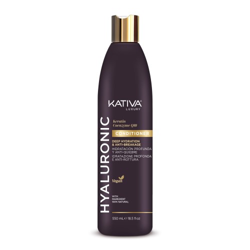 KATIVA HYALURONIC KERATINA Q10 ACONDICIONADOR 550M