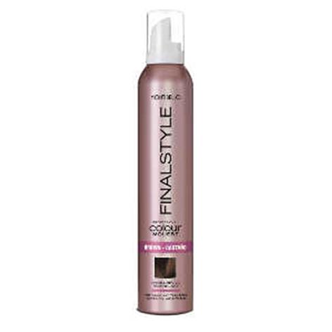 FINALSTYLE COLOUR MOUSSE BROWN CASTAÑO 320 ML