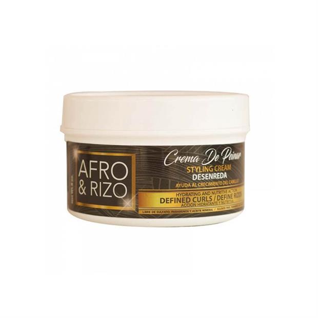 AFRO & RIZO CREMA DE PEINAR 8OZ