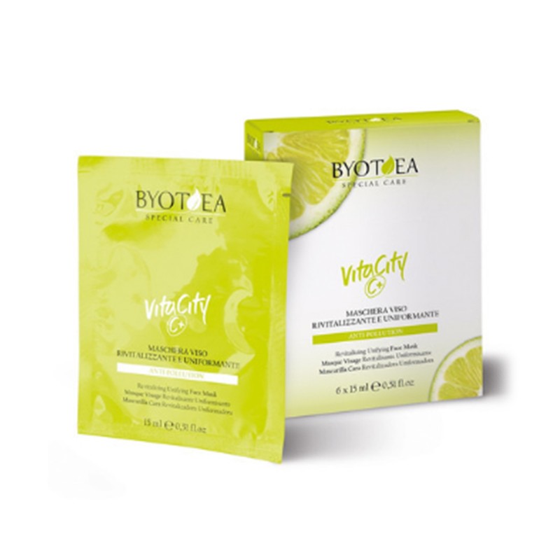 BYOTEA MASCARILLA VITAMINA C REVITALIZADORA 6X15ML