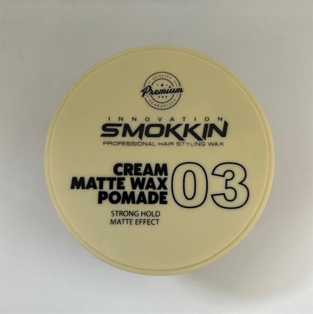 SMOKKIN PREMIUM CREAM MATTE POMADE 150ML WHITE 03