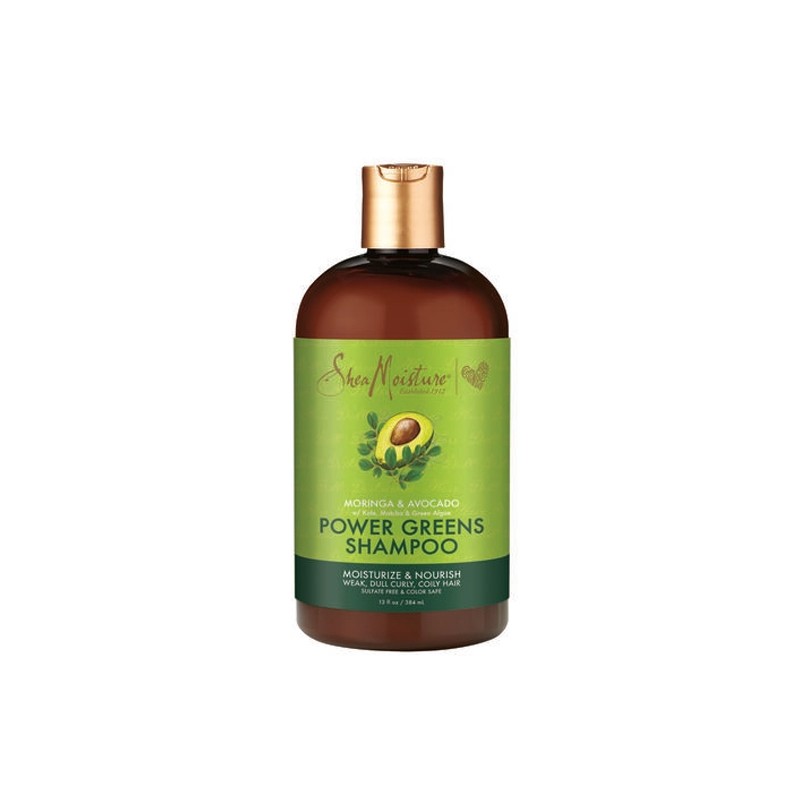 MORINGA & AVOCADO POWER GREENS SHAMPOO 384ML