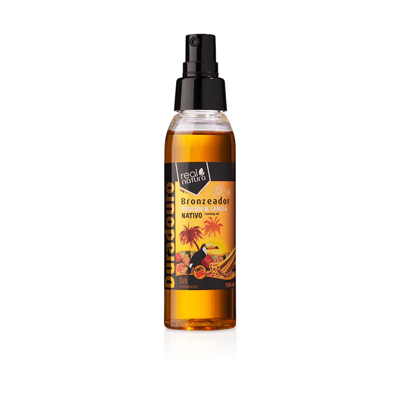 ÓLEO BRONZEADOR URUCUM + CANELA 100ML