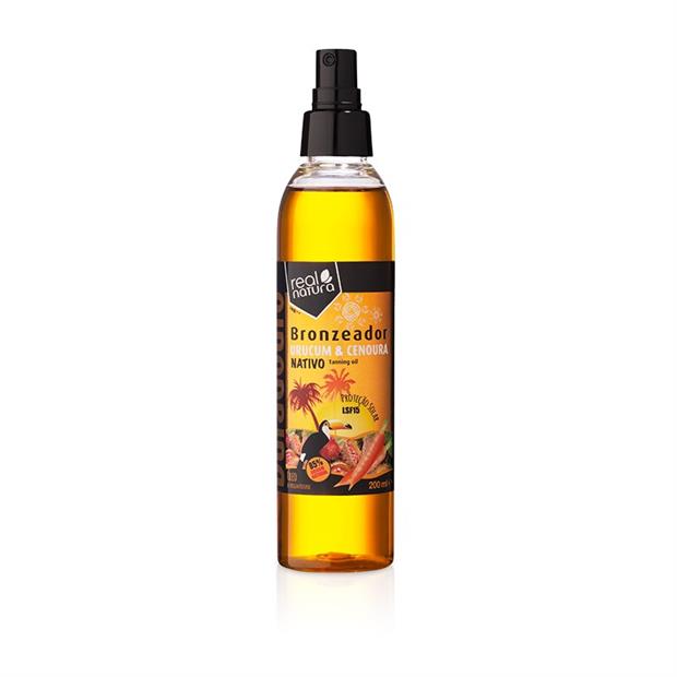 ÓLEO BRONZEADOR URUCUM + CENOURA ( LSF15 ) 200ML