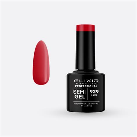 ELIXIR SEMI GEL COLOR 8 ML LAVA Nº 929