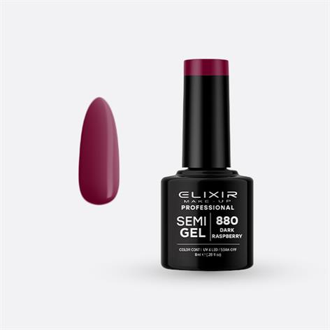 ELIXIR SEMI GEL COLOR 8 ML DARK RASPBERRY Nº 880