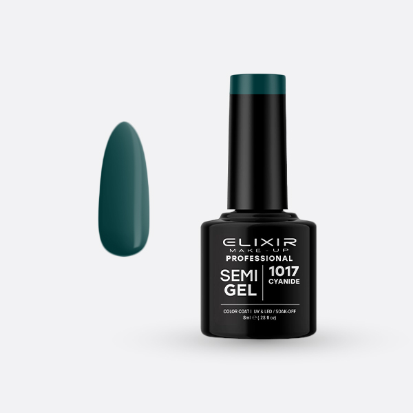 ELIXIR SEMI GEL COLOR 8 ML CYANIDE Nº 1017