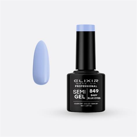 ELIXIR SEMI GEL COLOR 8 ML BABY BLUE EYES Nº 849