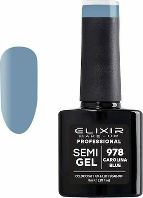 ELIXIR SEMI GEL COLOR 8 ML PRUSSIAN BLUE Nº 979