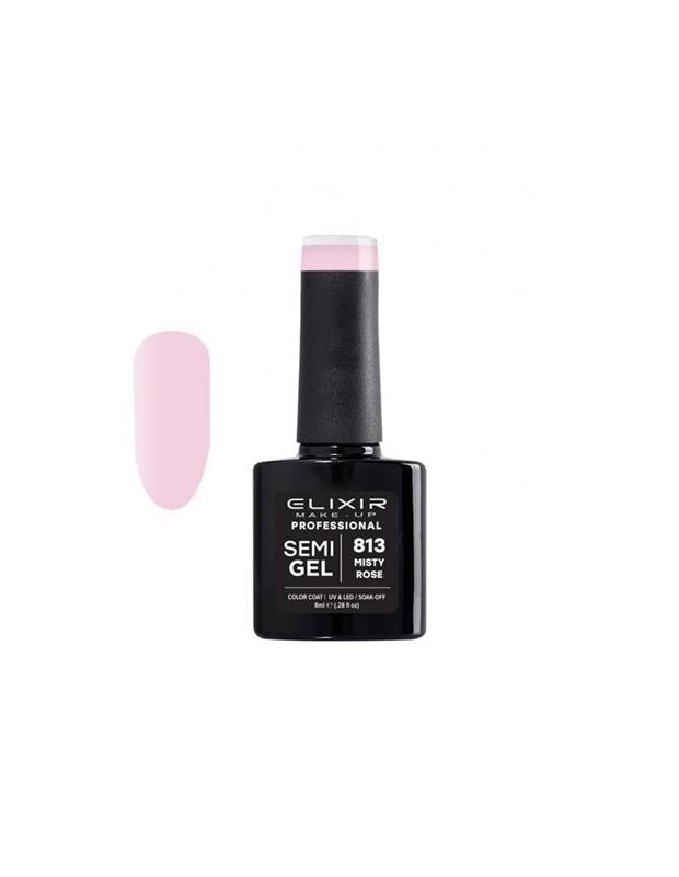 ELIXIR SEMI GEL COLOR 8 ML MISTY ROSE Nº 813