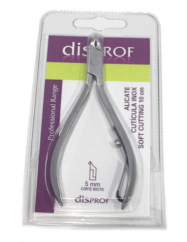 ALICATE DISPROF SHARPEN CUTICULA INOX PROFESIONAL 5 mm 10