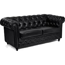 SOFA CHESTER DE ESPERA DOCK NEGRO